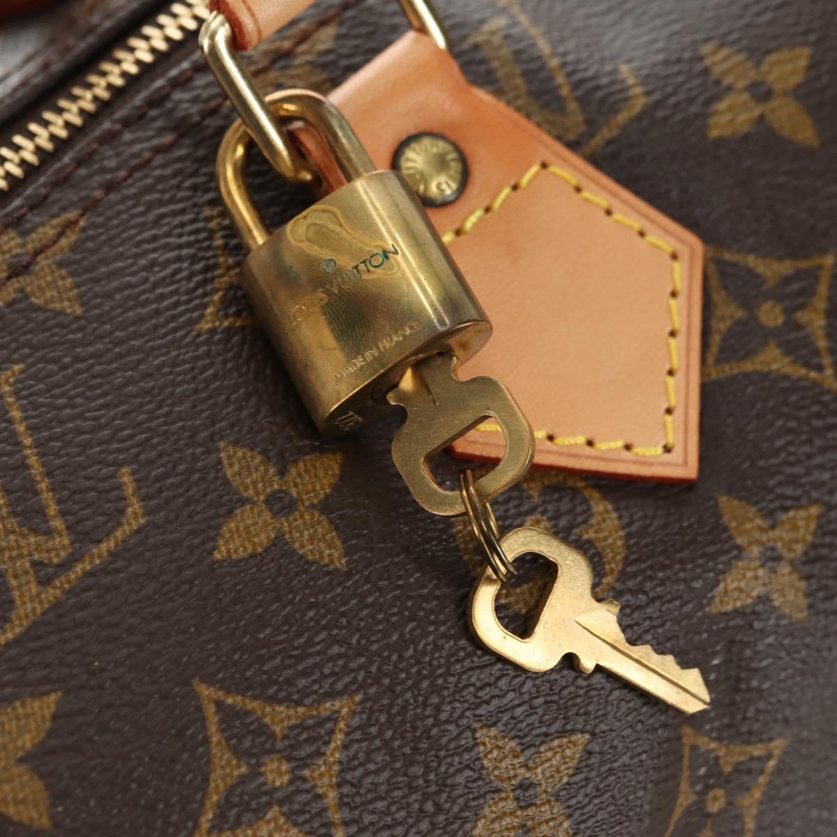 LOUIS VUITTON Monogram Speedy 40 Hand Bag M41522 LV Auth am11695V
