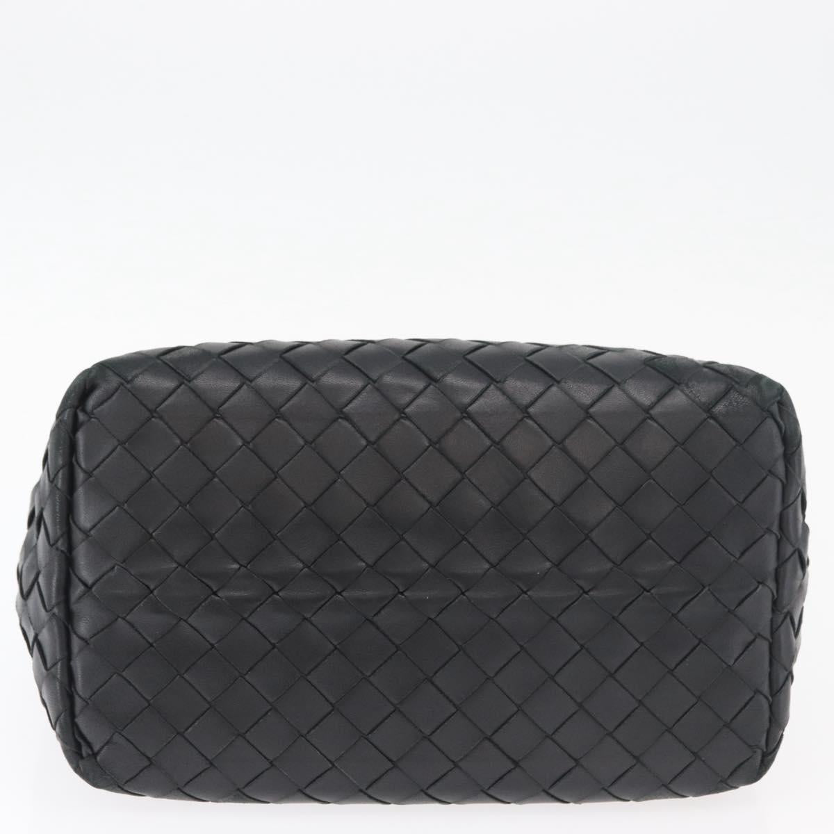 BOTTEGA VENETA INTRECCIATO Tote Bag Leather Black Auth am11702SM