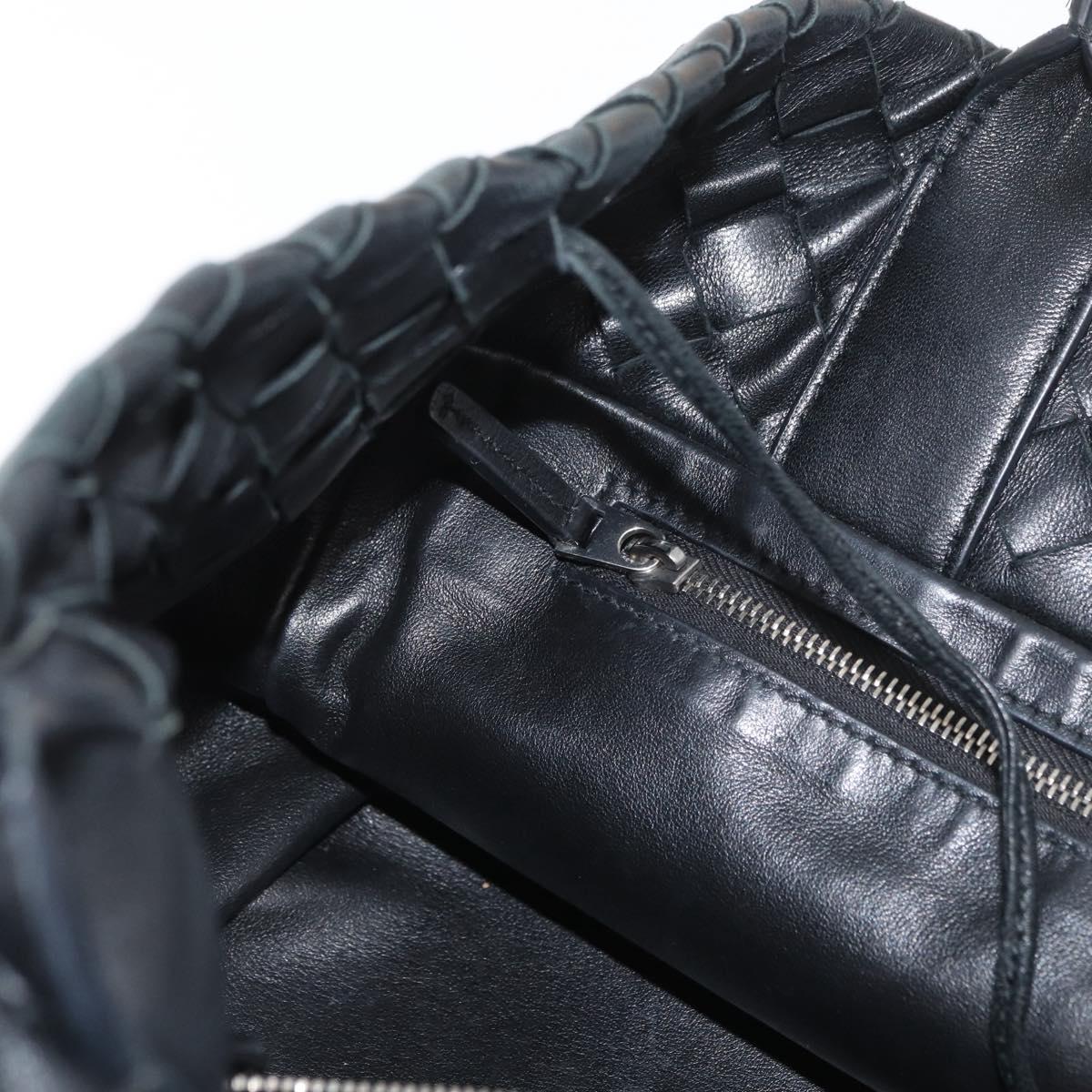 BOTTEGA VENETA INTRECCIATO Tote Bag Leather Black Auth am11702SM