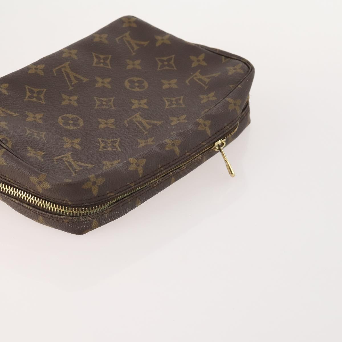 LOUIS VUITTON Monogram Epi Clutch Bag 3 Set Yellow LV Auth am11721