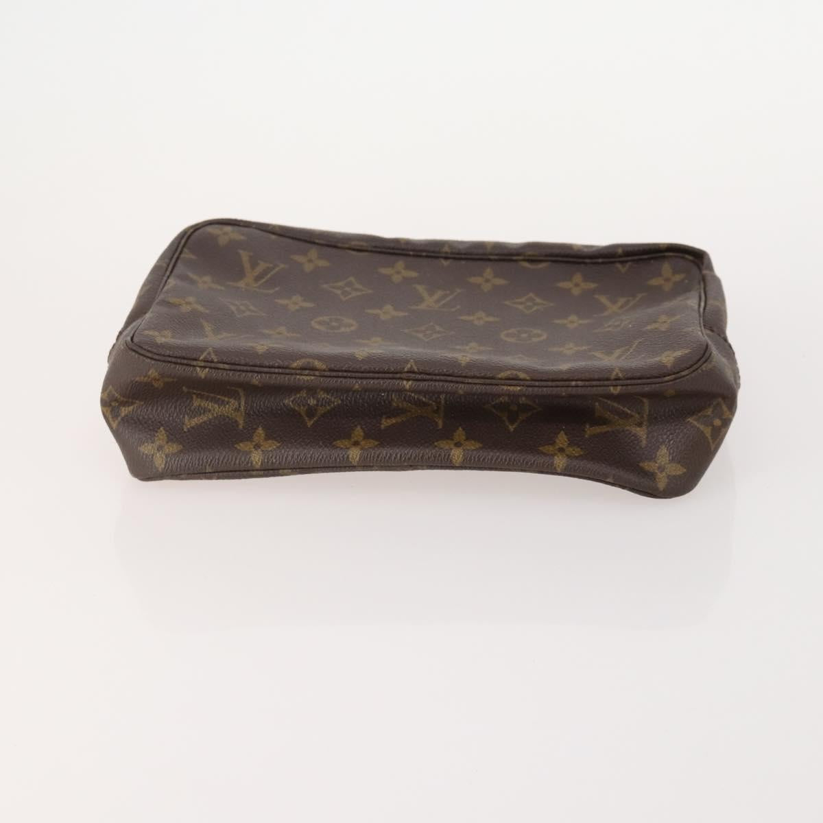 LOUIS VUITTON Monogram Epi Clutch Bag 3 Set Yellow LV Auth am11721