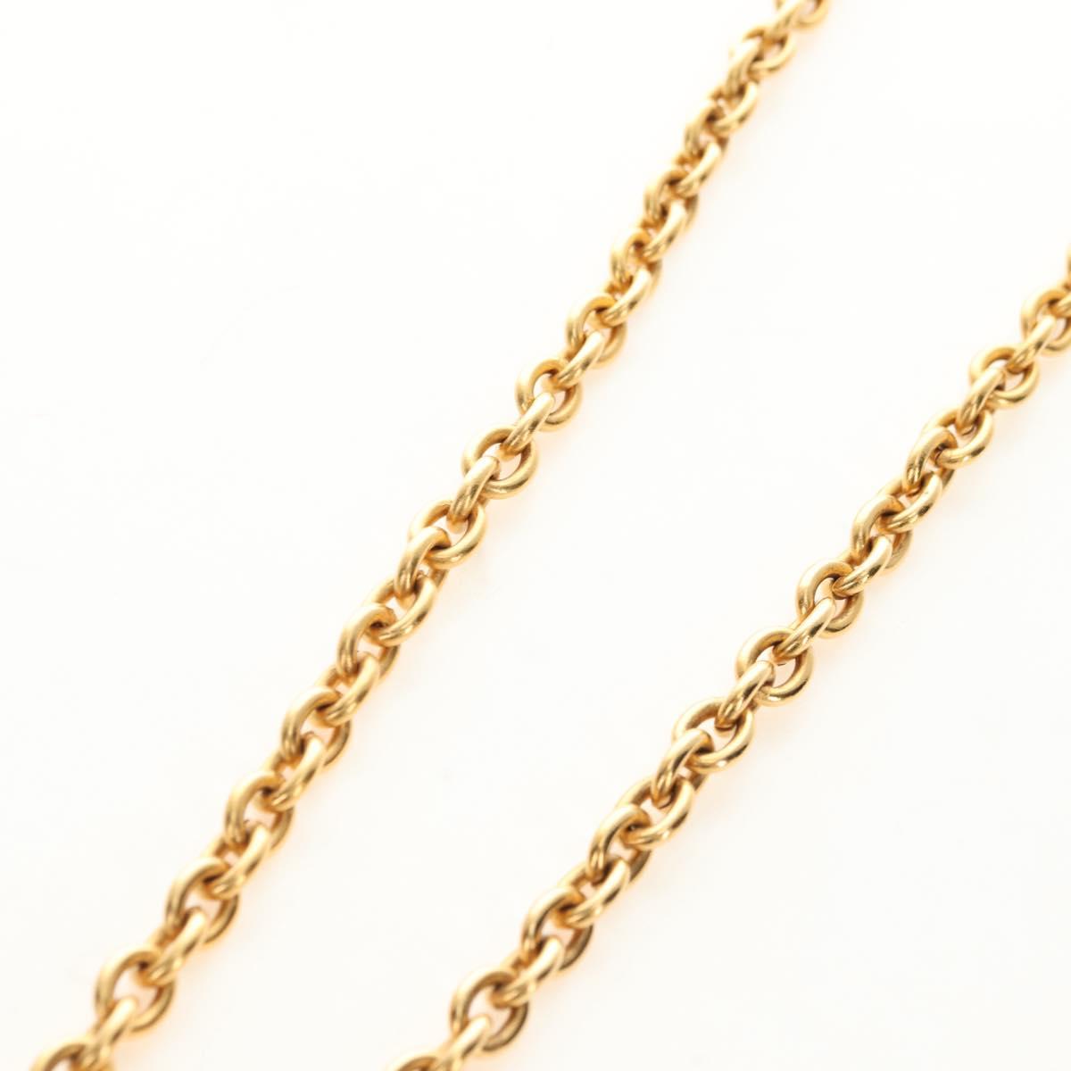 CHANEL CC Necklace metal Gold Tone CC Auth am11747SAM