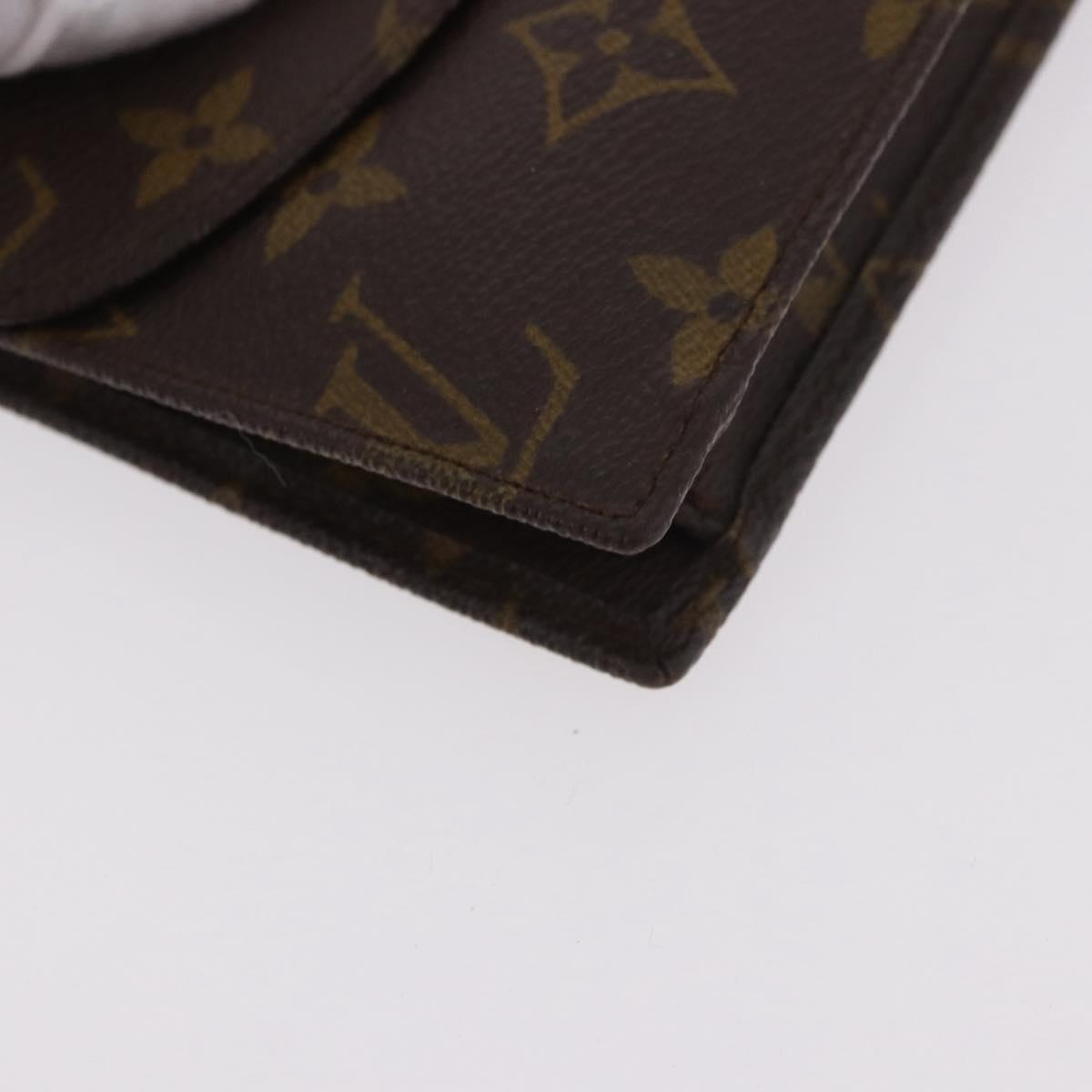 LOUIS VUITTON Monogram Pouch 2 Set LV Auth am11758