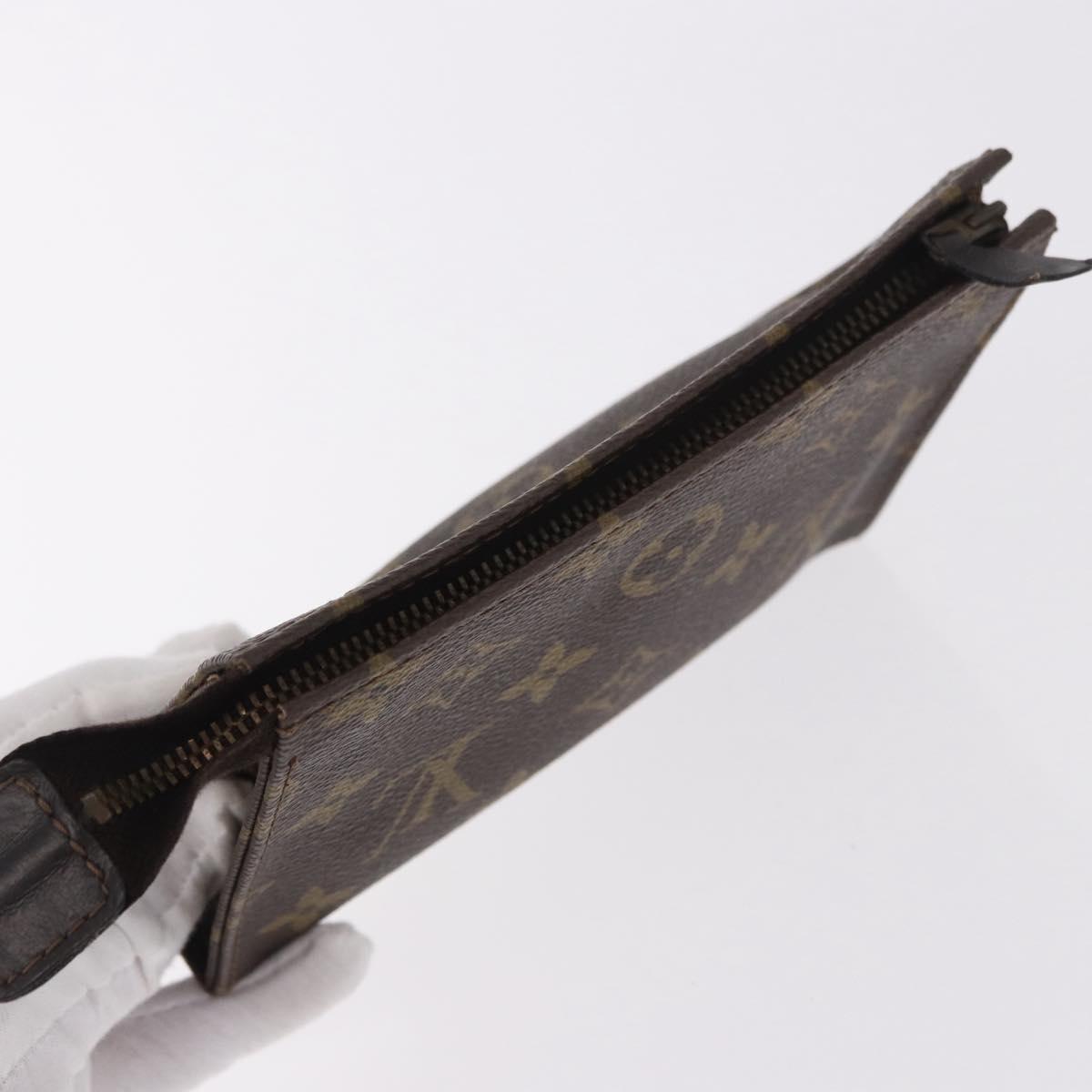 LOUIS VUITTON Monogram Pouch 2 Set LV Auth am11758