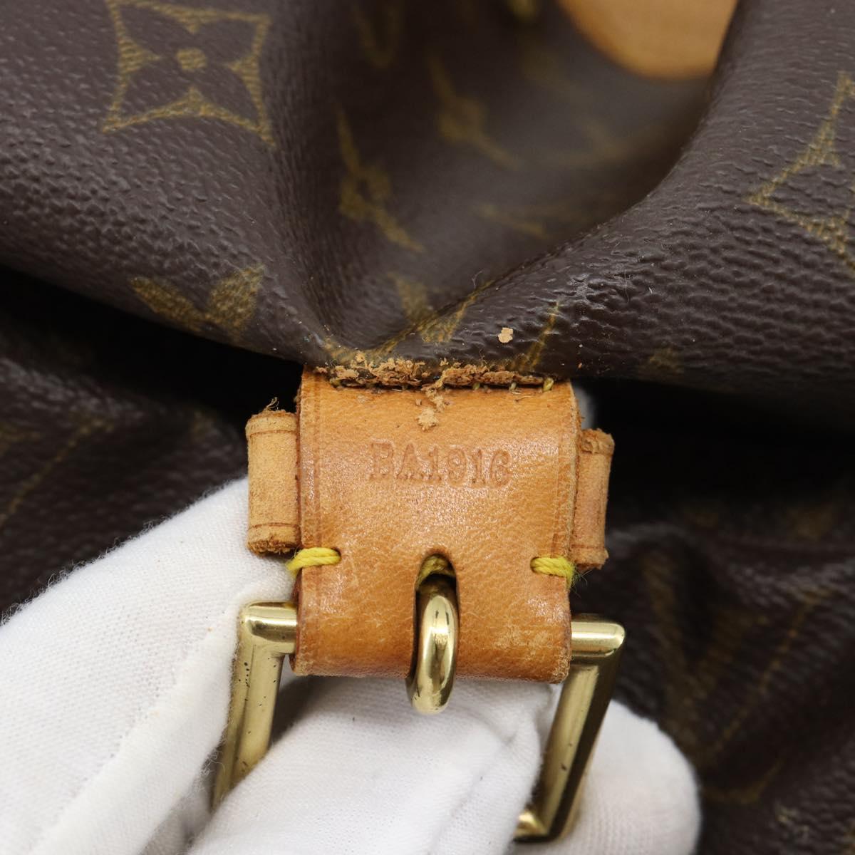 LOUIS VUITTON Monogram Montsouris GM Backpack M51135 LV Auth am11759