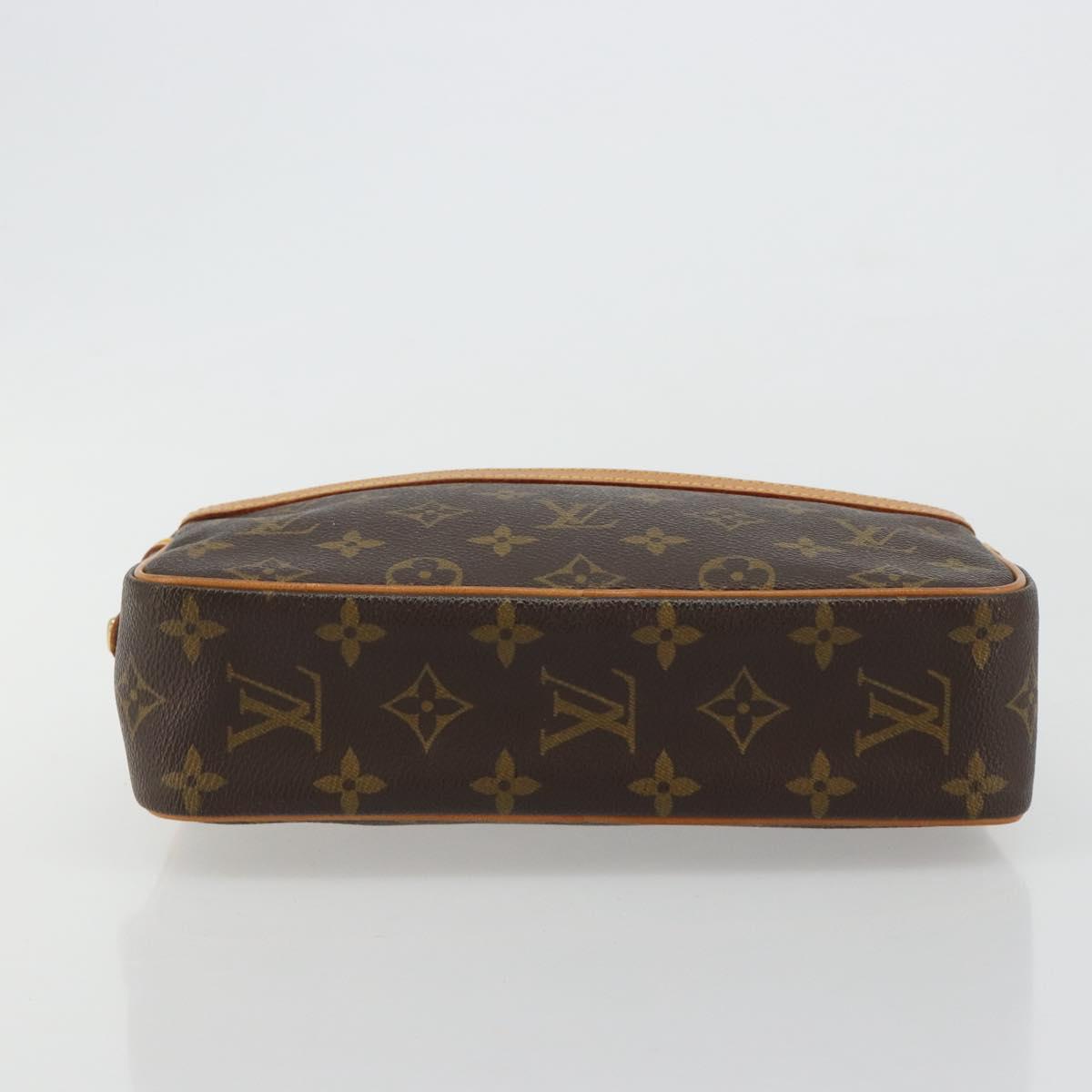LOUIS VUITTON Monogram Compiegne 23 Clutch Bag M51847 LV Auth am11768A