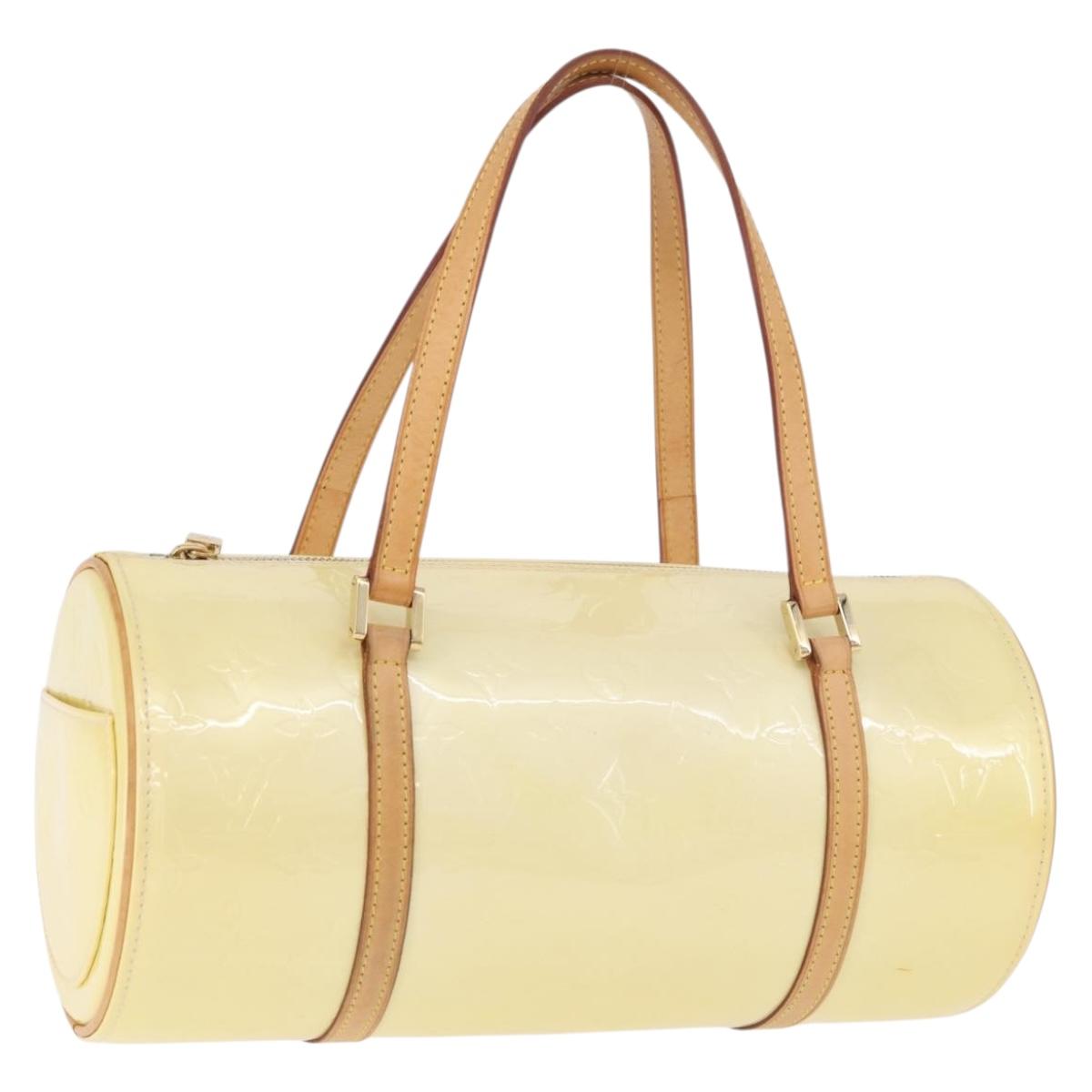 LOUIS VUITTON Monogram Vernis Bedford Hand Bag Perle M91006 LV Auth am11790V