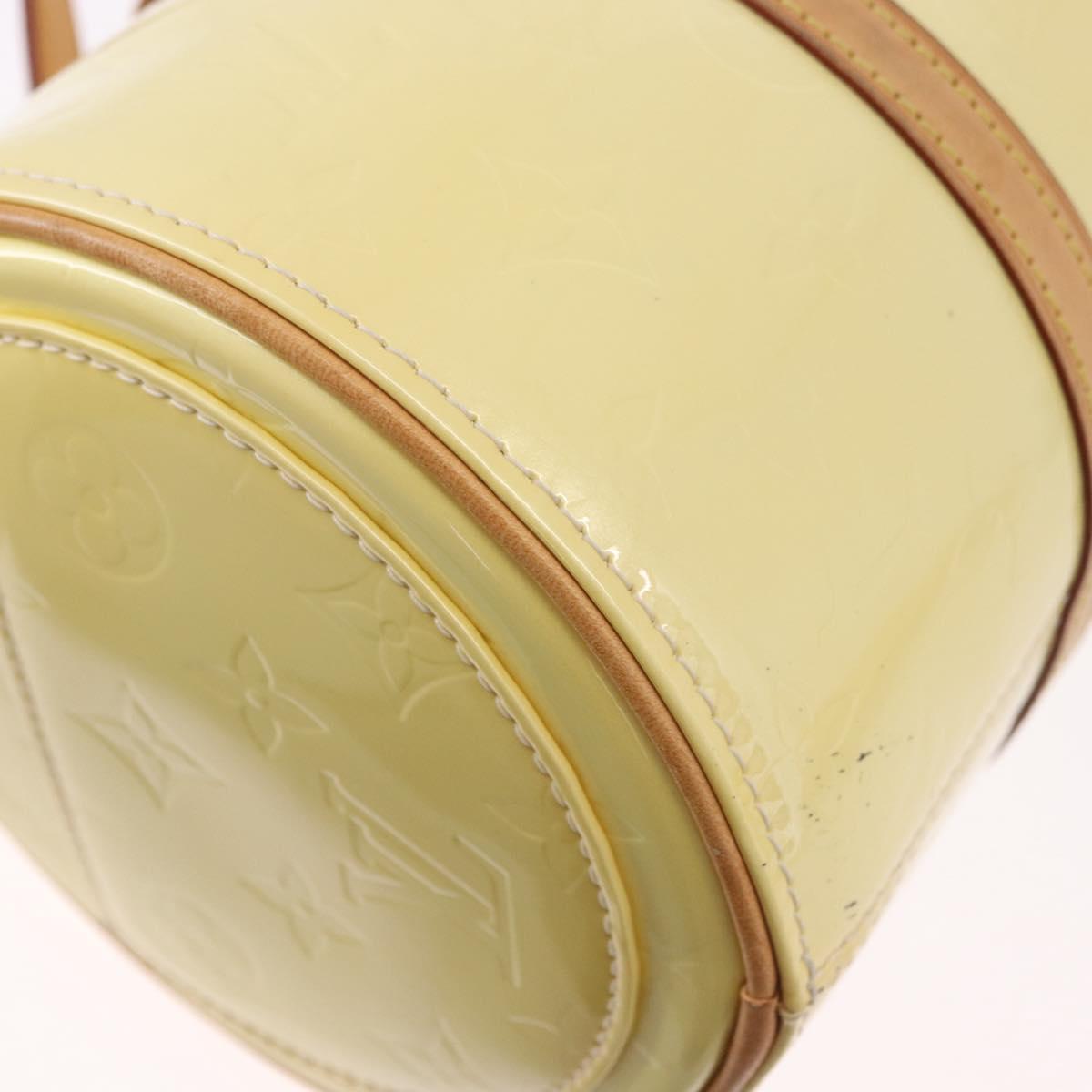 LOUIS VUITTON Monogram Vernis Bedford Hand Bag Perle M91006 LV Auth am11790V