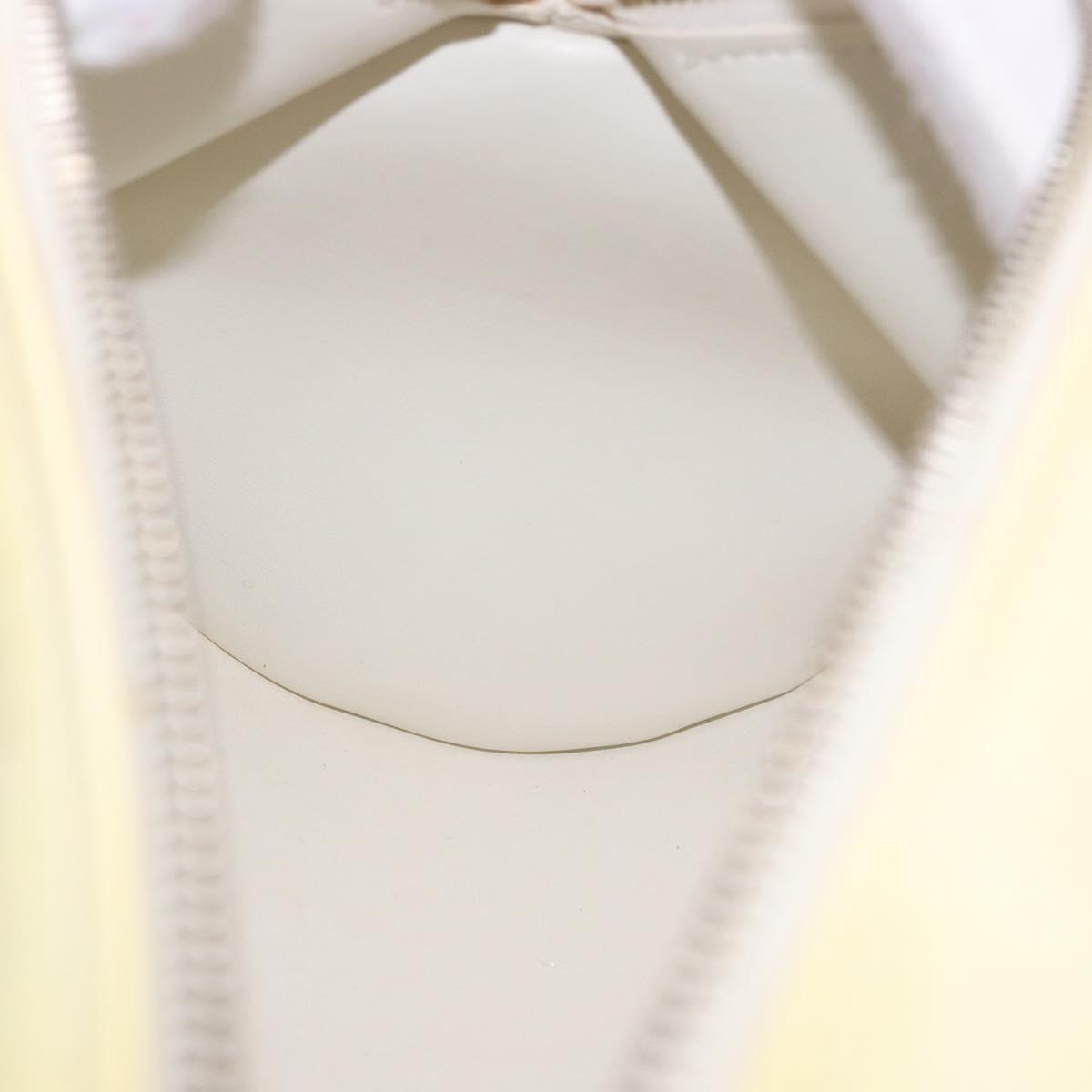 LOUIS VUITTON Monogram Vernis Bedford Hand Bag Perle M91006 LV Auth am11790V