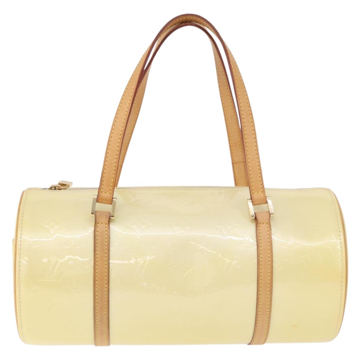 LOUIS VUITTON Monogram Vernis Bedford Hand Bag Perle M91006 LV Auth am11790V