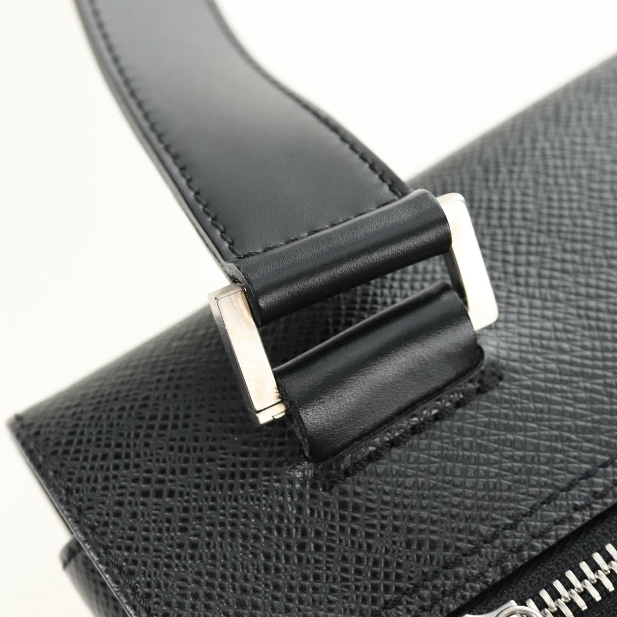 LOUIS VUITTON Taiga Saratov GM Shoulder Bag Ardoise M30882 LV Auth am11814V