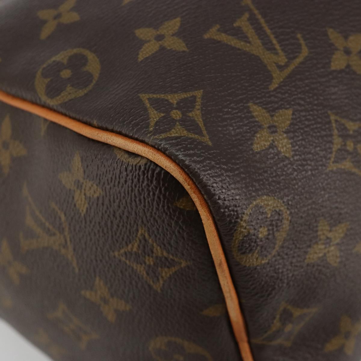 LOUIS VUITTON Monogram Speedy 25 Hand Bag M41528 LV Auth am11822V