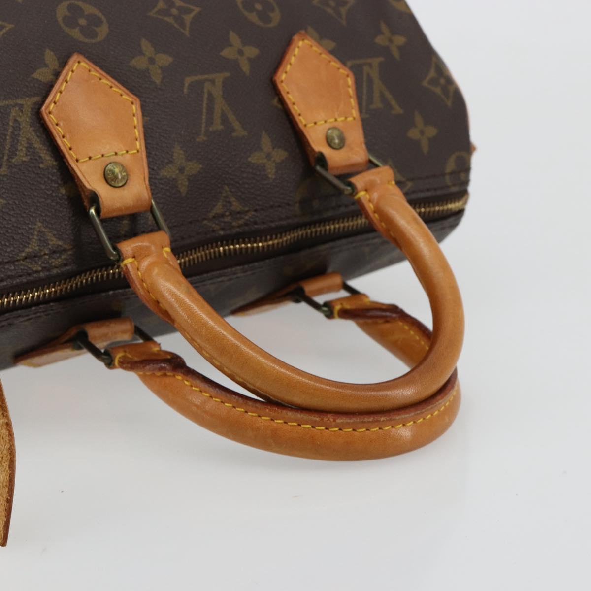 LOUIS VUITTON Monogram Speedy 25 Hand Bag M41528 LV Auth am11822V