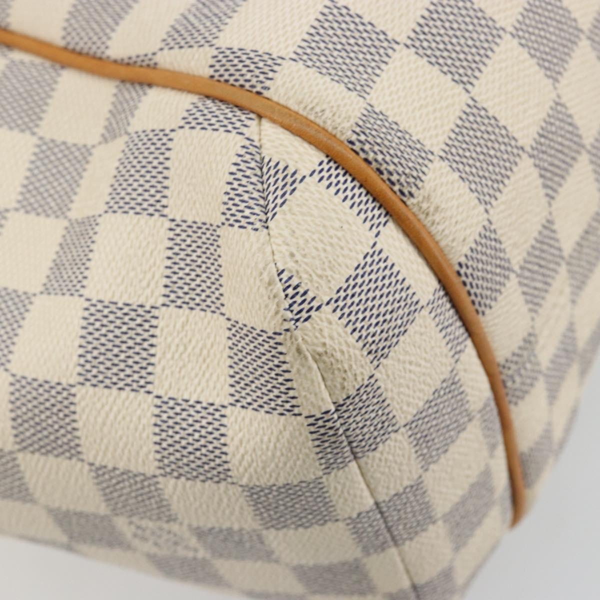 LOUIS VUITTON Damier Azur Totally PM Tote Bag N41280 LV Auth am11823A