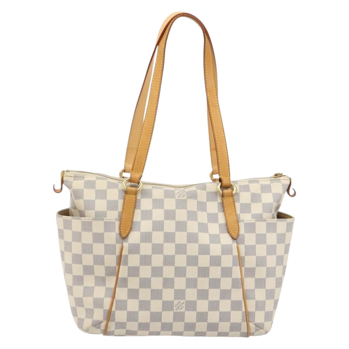 LOUIS VUITTON Damier Azur Totally PM Tote Bag N41280 LV Auth am11823A