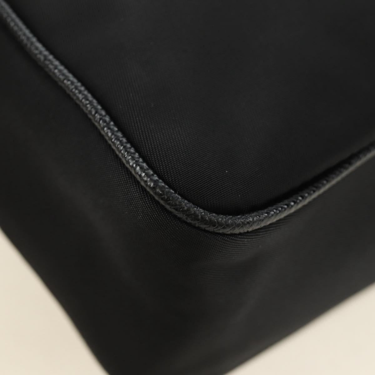 PRADA Shoulder Bag Nylon Black Silver 2VH112 Auth am11844SM