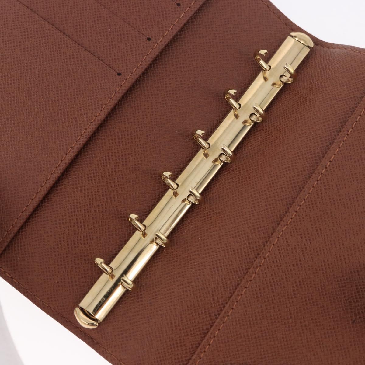 LOUIS VUITTON Monogram Agenda PM Day Planner Cover R20005 LV Auth am11850V