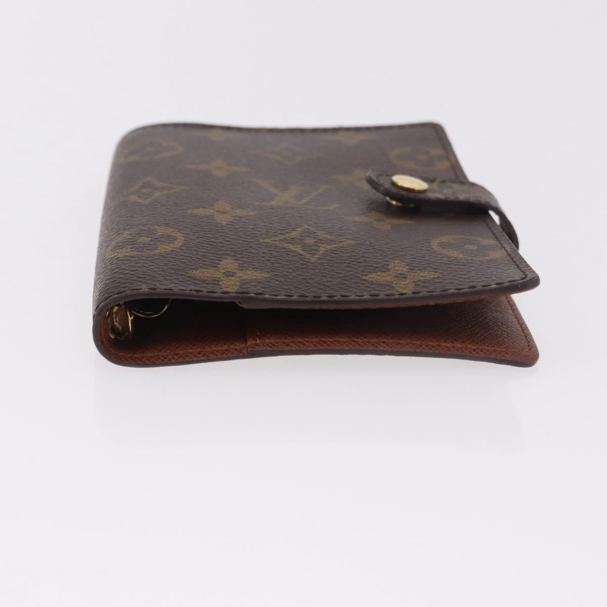 LOUIS VUITTON Monogram Agenda PM Day Planner Cover R20005 LV Auth am11850V