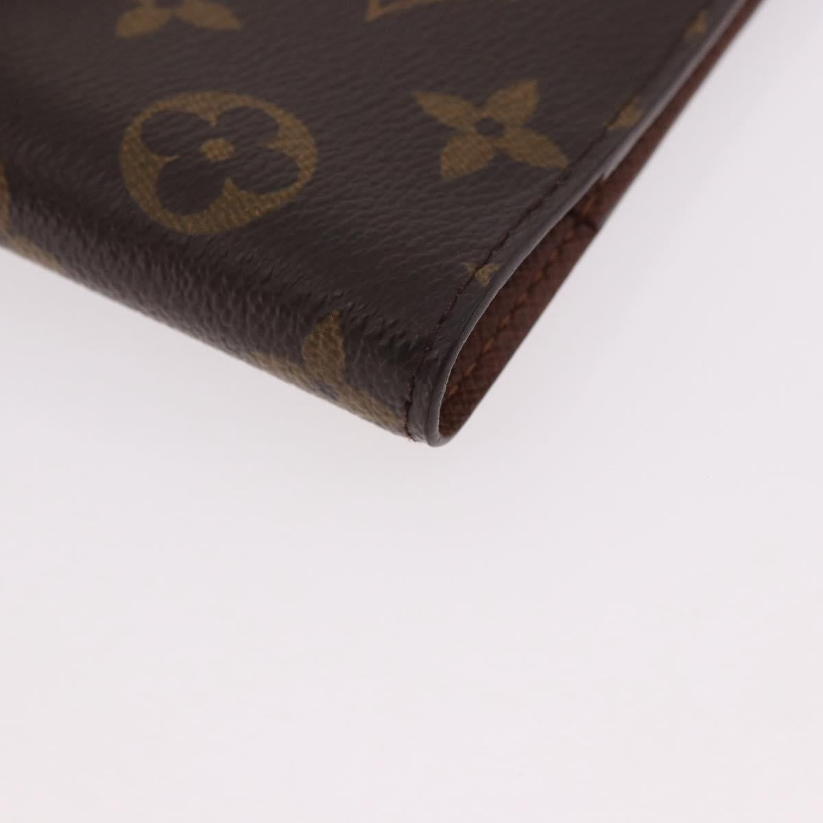 LOUIS VUITTON Monogram Agenda PM Day Planner Cover R20005 LV Auth am11850V