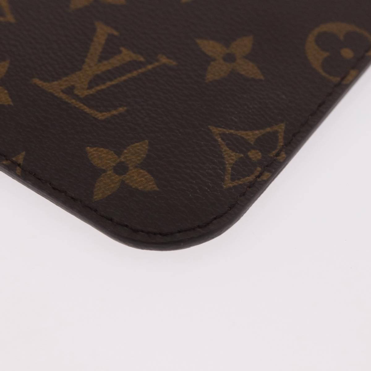 LOUIS VUITTON Monogram Neverfull MM Pouch Accessory Pouch LV Auth am11860V