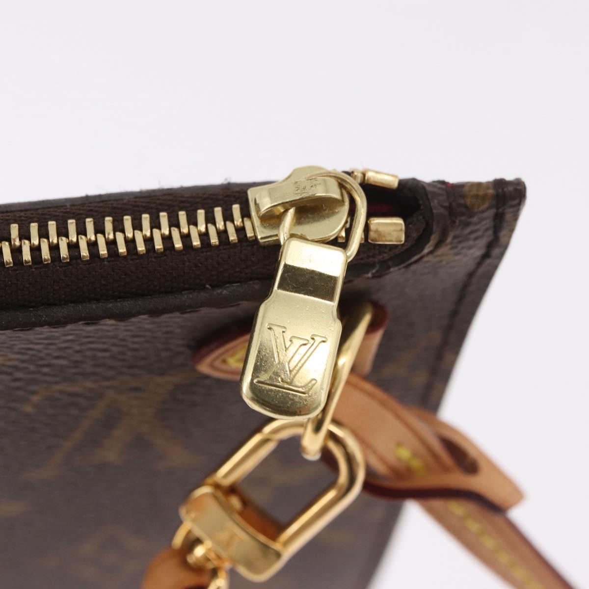 LOUIS VUITTON Monogram Neverfull MM Pouch Accessory Pouch LV Auth am11860V