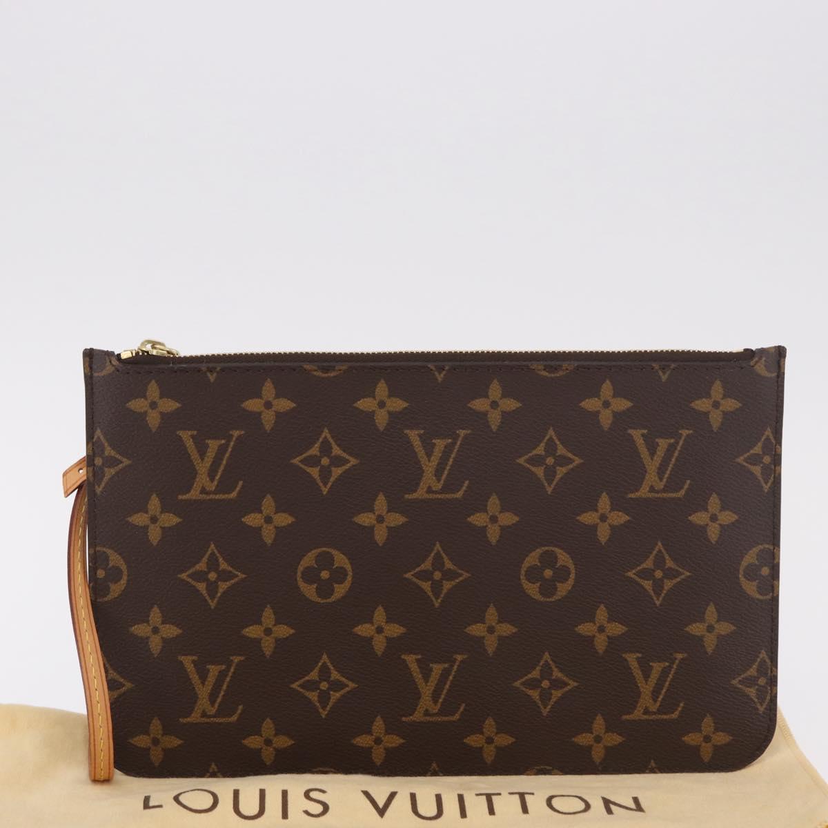 LOUIS VUITTON Monogram Neverfull MM Pouch Accessory Pouch LV Auth am11860V