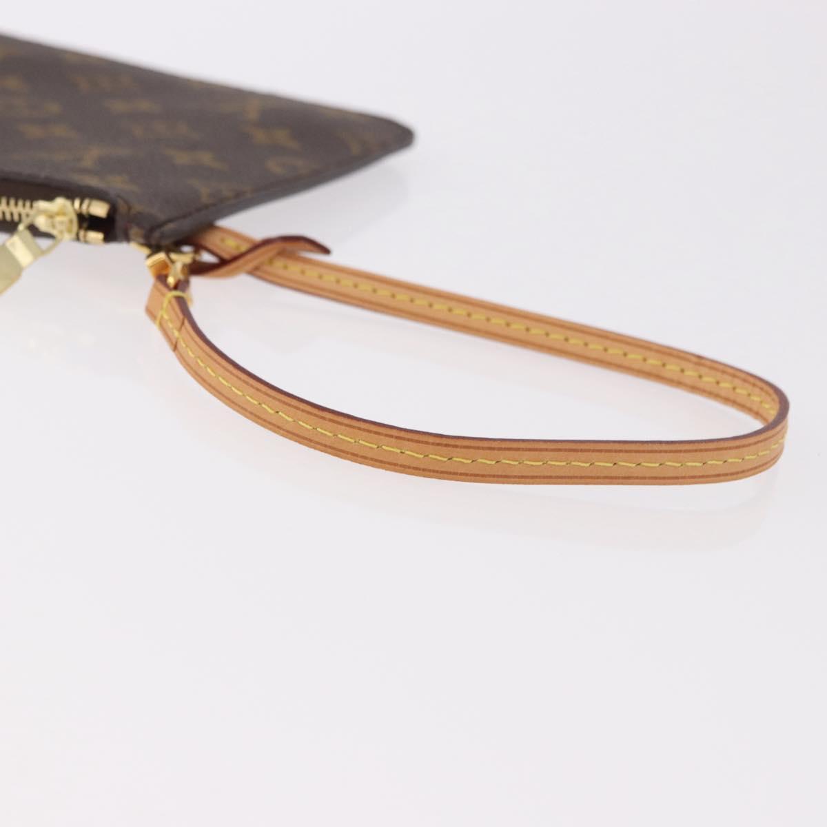 LOUIS VUITTON Monogram Neverfull MM Pouch Accessory Pouch LV Auth am11860V