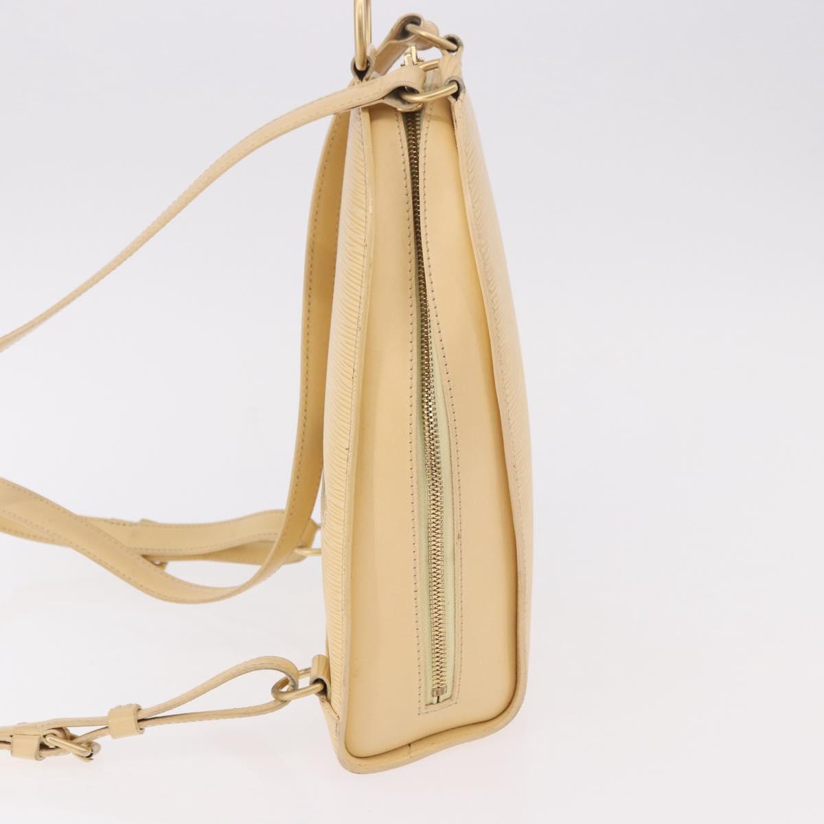 LOUIS VUITTON Epi Mabillon Backpack Vanilla M5223A LV Auth am11865V