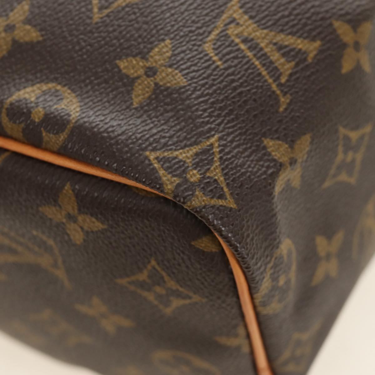 LOUIS VUITTON Monogram Speedy 25 Hand Bag M41528 LV Auth am11878SV