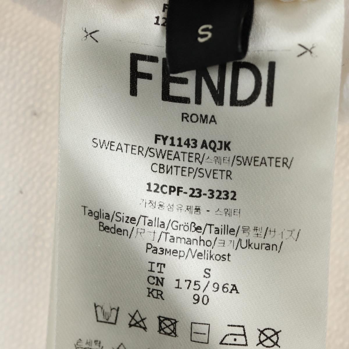 FENDI FENDI x FRGMT x POKÉMON Hoodie Kairyu Cotton S White Auth am11910SM