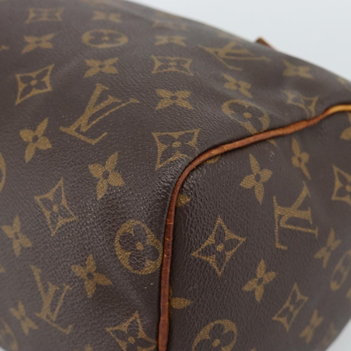 LOUIS VUITTON Monogram Speedy 25 Hand Bag M41528 LV Auth am11911A
