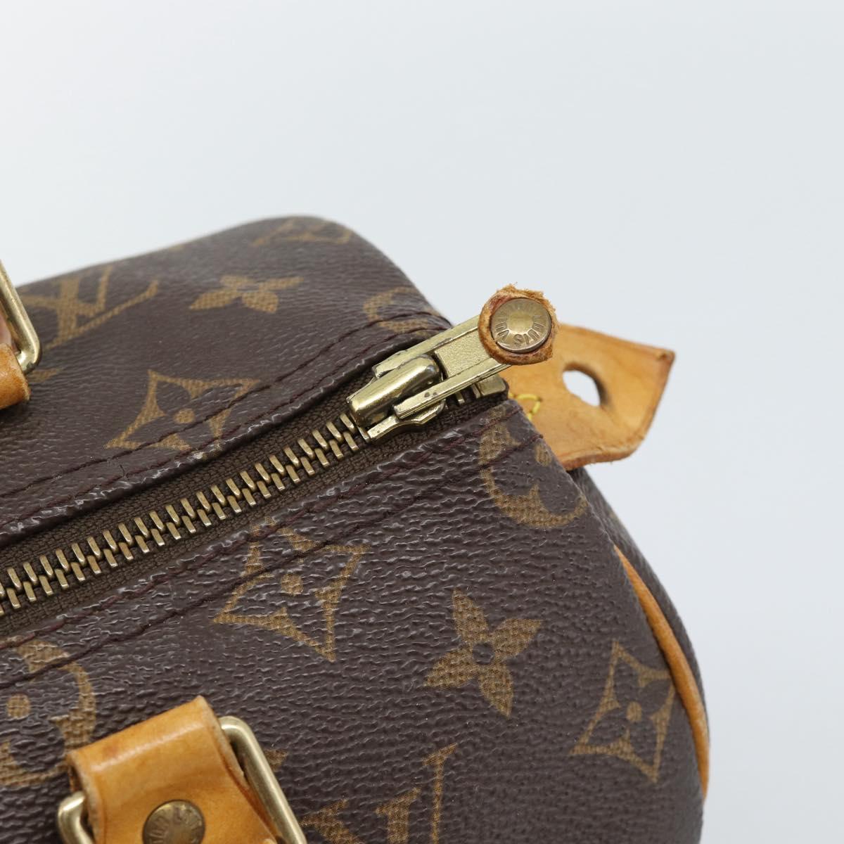 LOUIS VUITTON Monogram Speedy 25 Hand Bag M41528 LV Auth am11911A