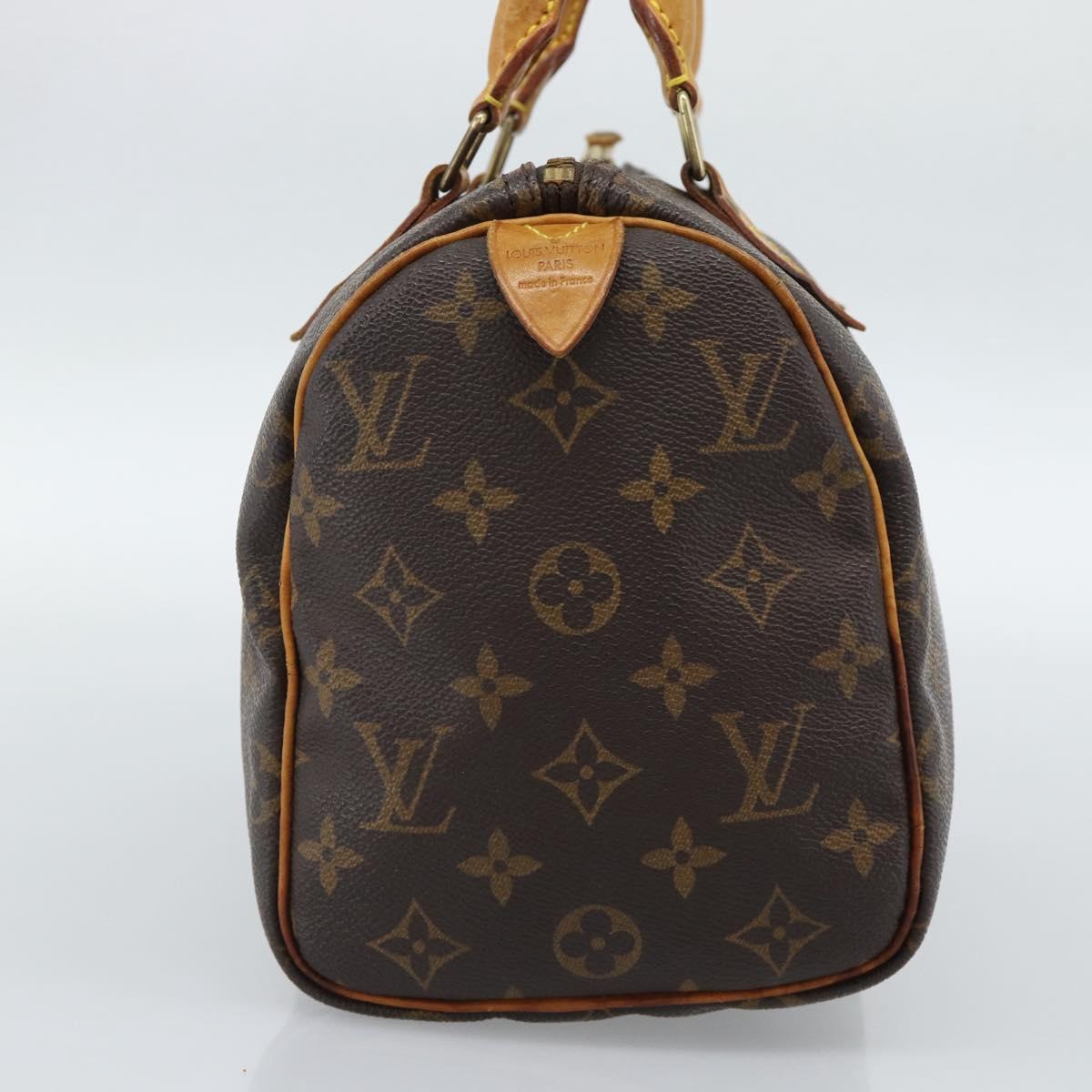 LOUIS VUITTON Monogram Speedy 25 Hand Bag M41528 LV Auth am11911A