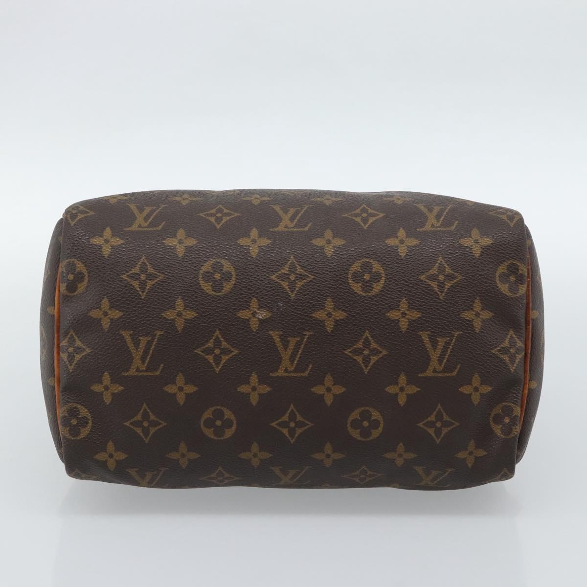 LOUIS VUITTON Monogram Speedy 25 Hand Bag M41528 LV Auth am11911A