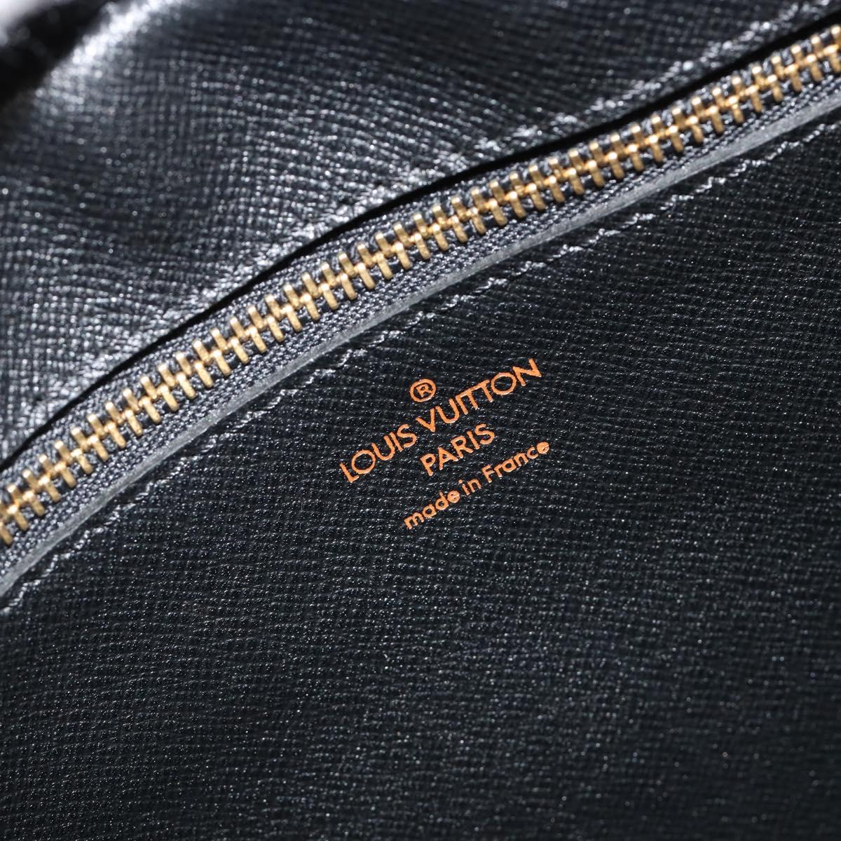 LOUIS VUITTON Epi Jeune Fille MM Shoulder Bag Black M52152 LV Auth am11913A