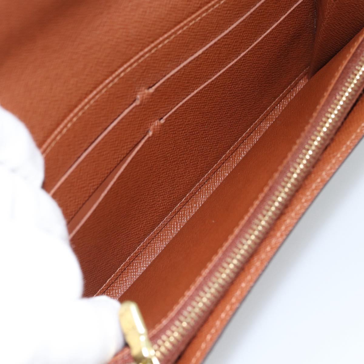 LOUIS VUITTON Monogram Portefeuille Sarah Long Wallet M61734 LV Auth am11915V
