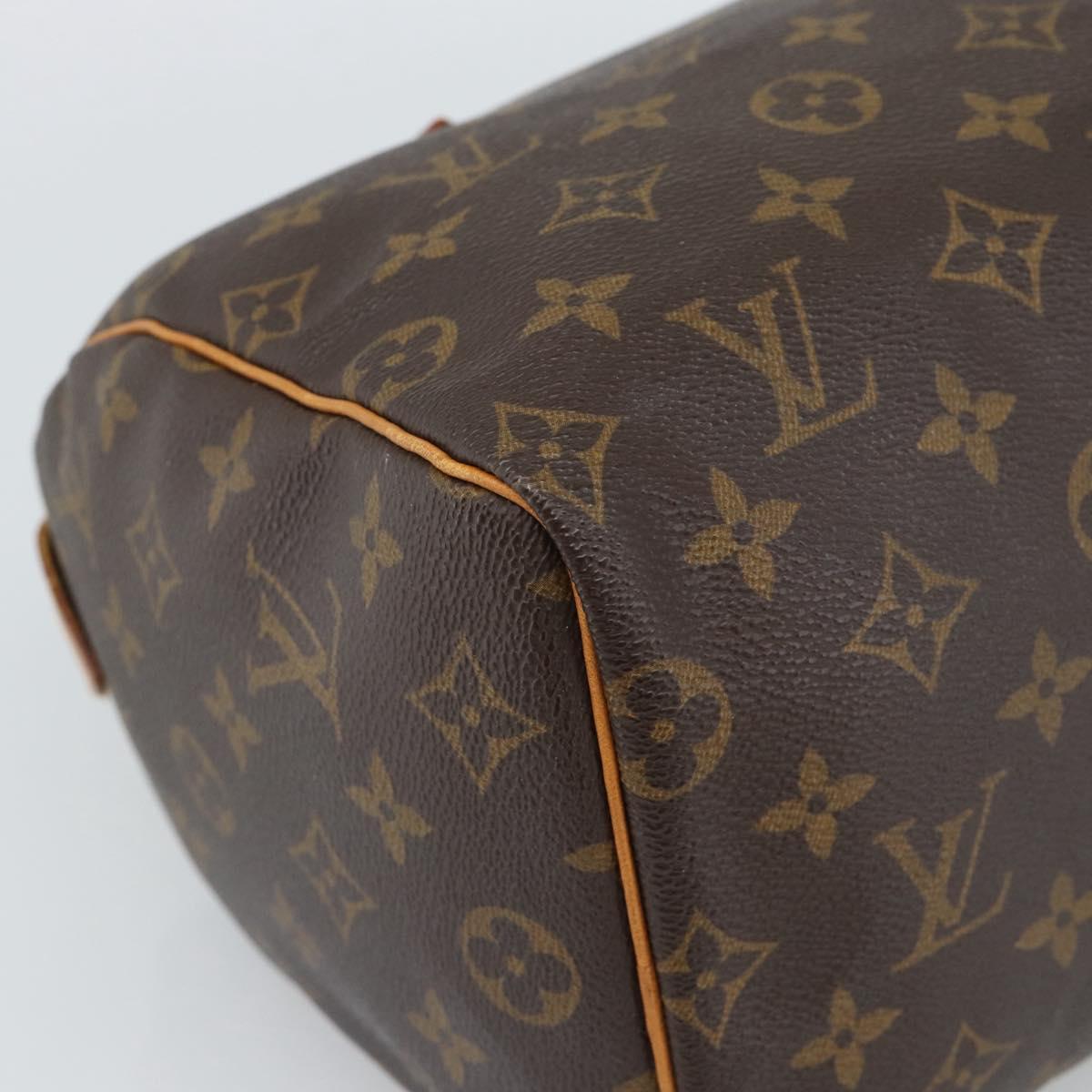 LOUIS VUITTON Monogram Speedy 25 Hand Bag M41528 LV Auth am11935A