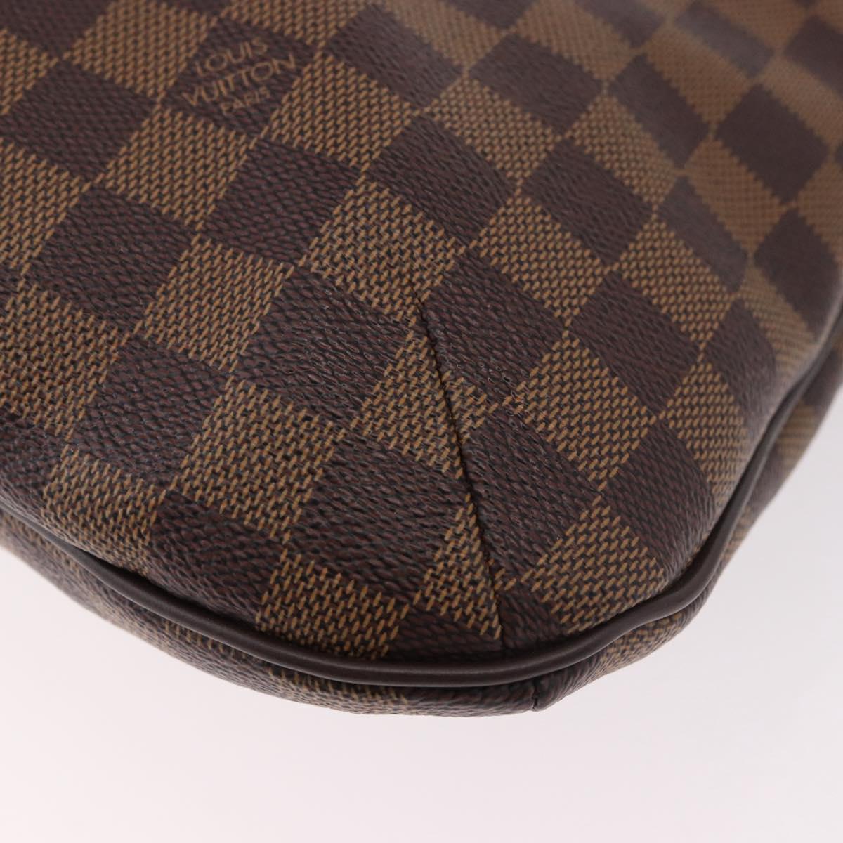 LOUIS VUITTON Damier Ebene Bloomsbury PM Shoulder Bag N42251 LV Auth am11954V