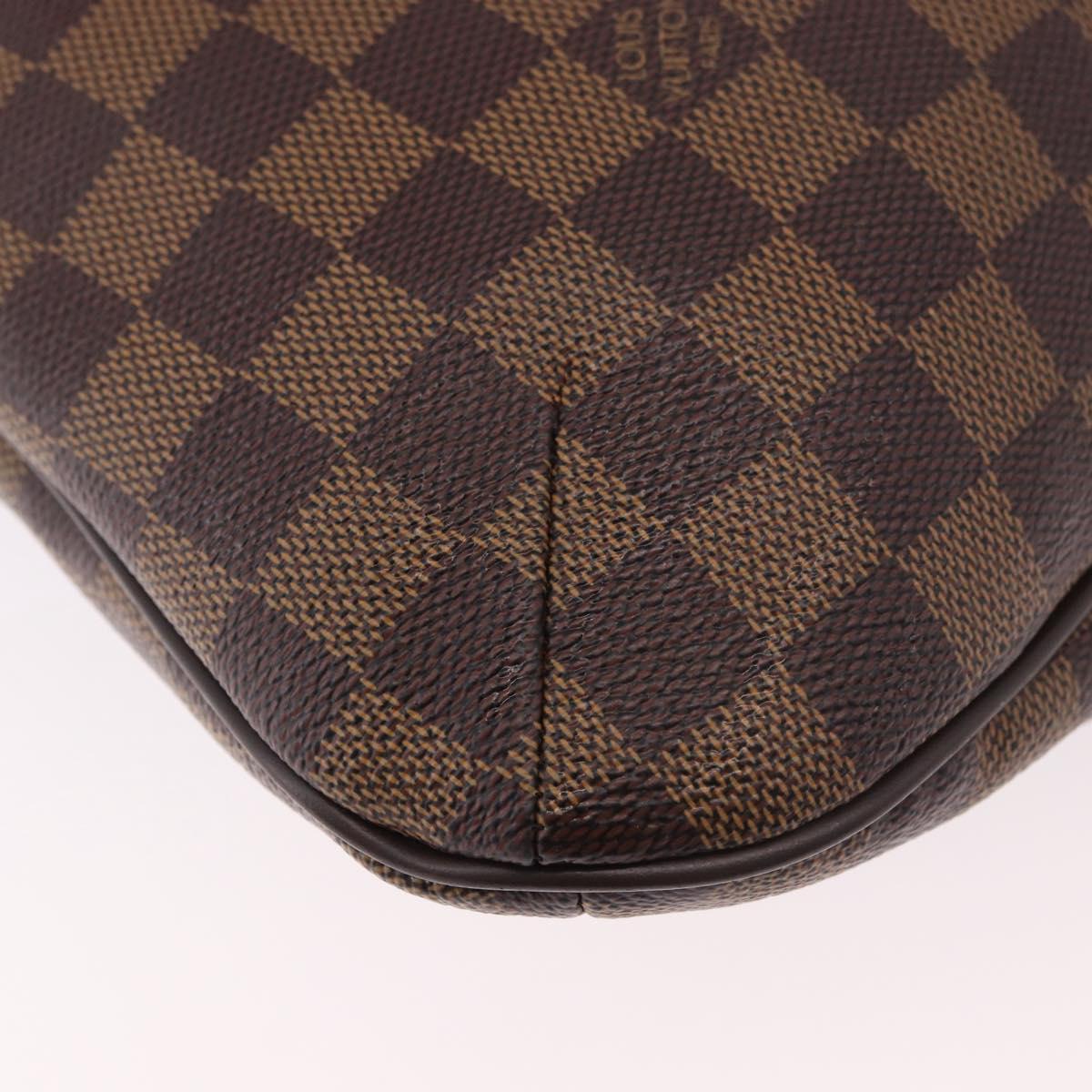 LOUIS VUITTON Damier Ebene Bloomsbury PM Shoulder Bag N42251 LV Auth am11954V