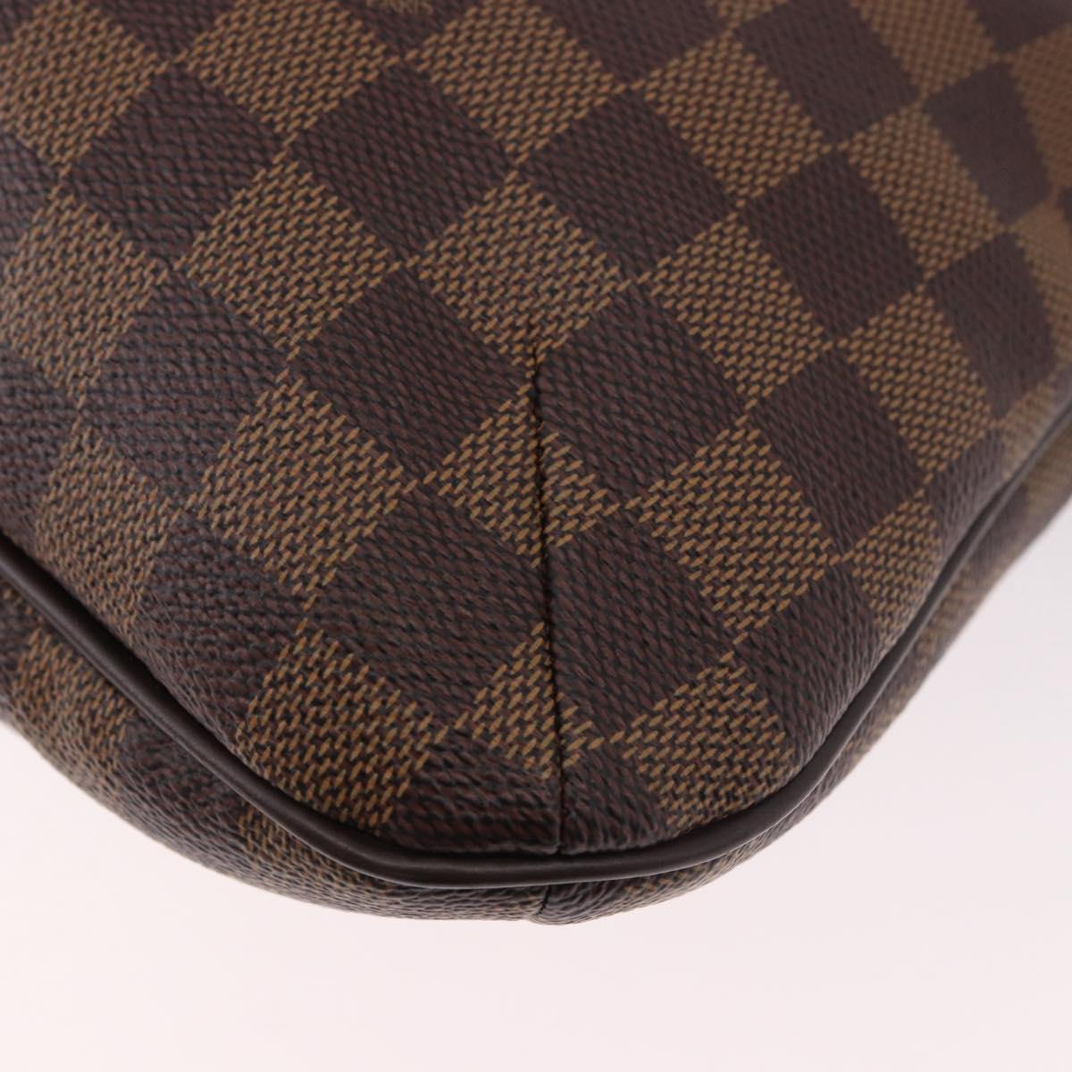LOUIS VUITTON Damier Ebene Bloomsbury PM Shoulder Bag N42251 LV Auth am11954V