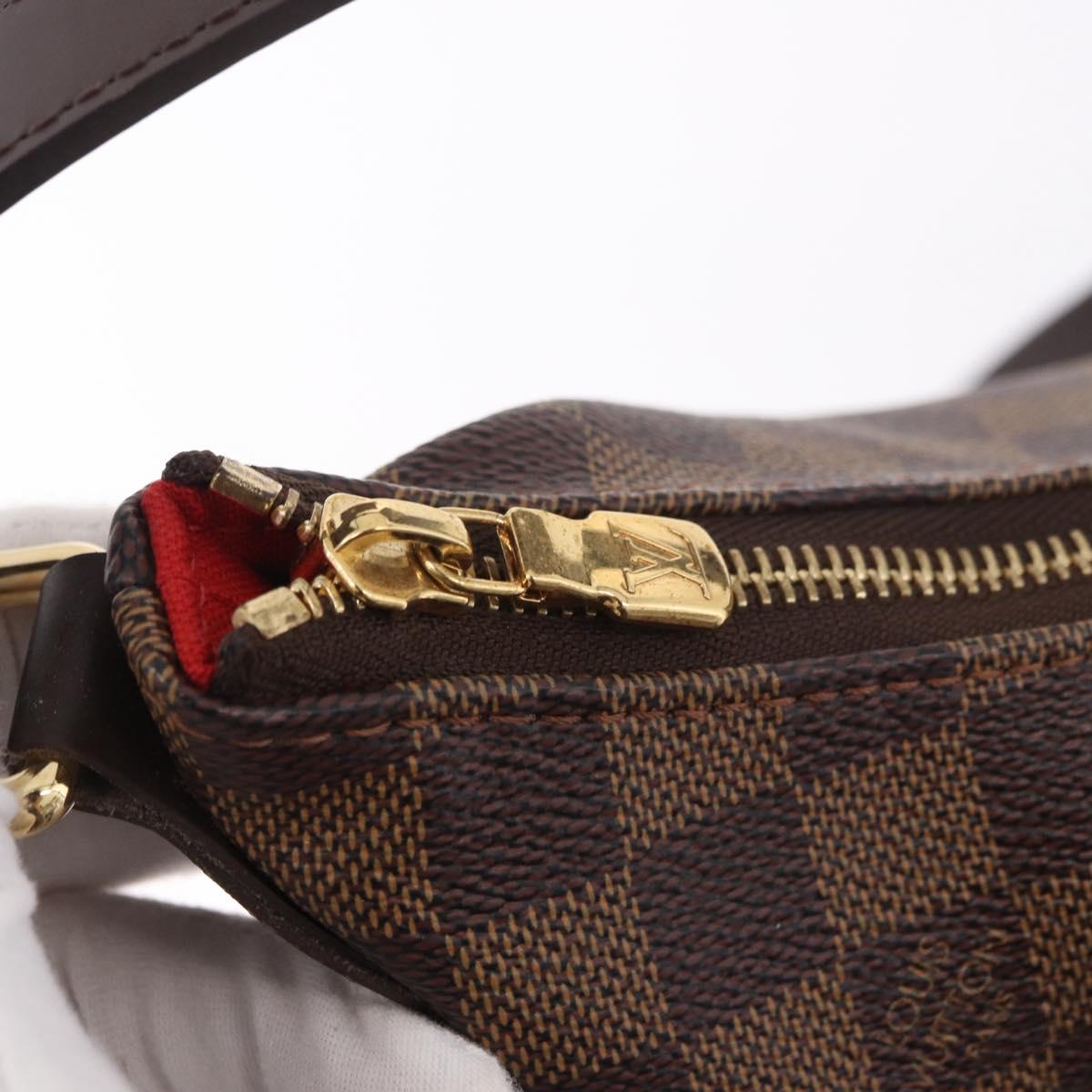 LOUIS VUITTON Damier Ebene Bloomsbury PM Shoulder Bag N42251 LV Auth am11954V