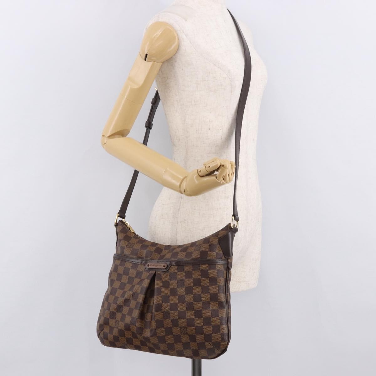 LOUIS VUITTON Damier Ebene Bloomsbury PM Shoulder Bag N42251 LV Auth am11954V