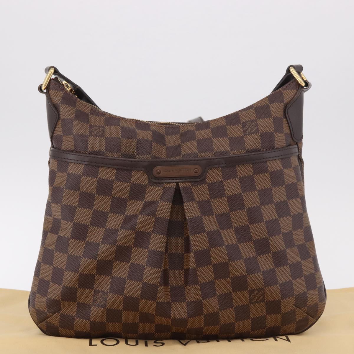 LOUIS VUITTON Damier Ebene Bloomsbury PM Shoulder Bag N42251 LV Auth am11954V
