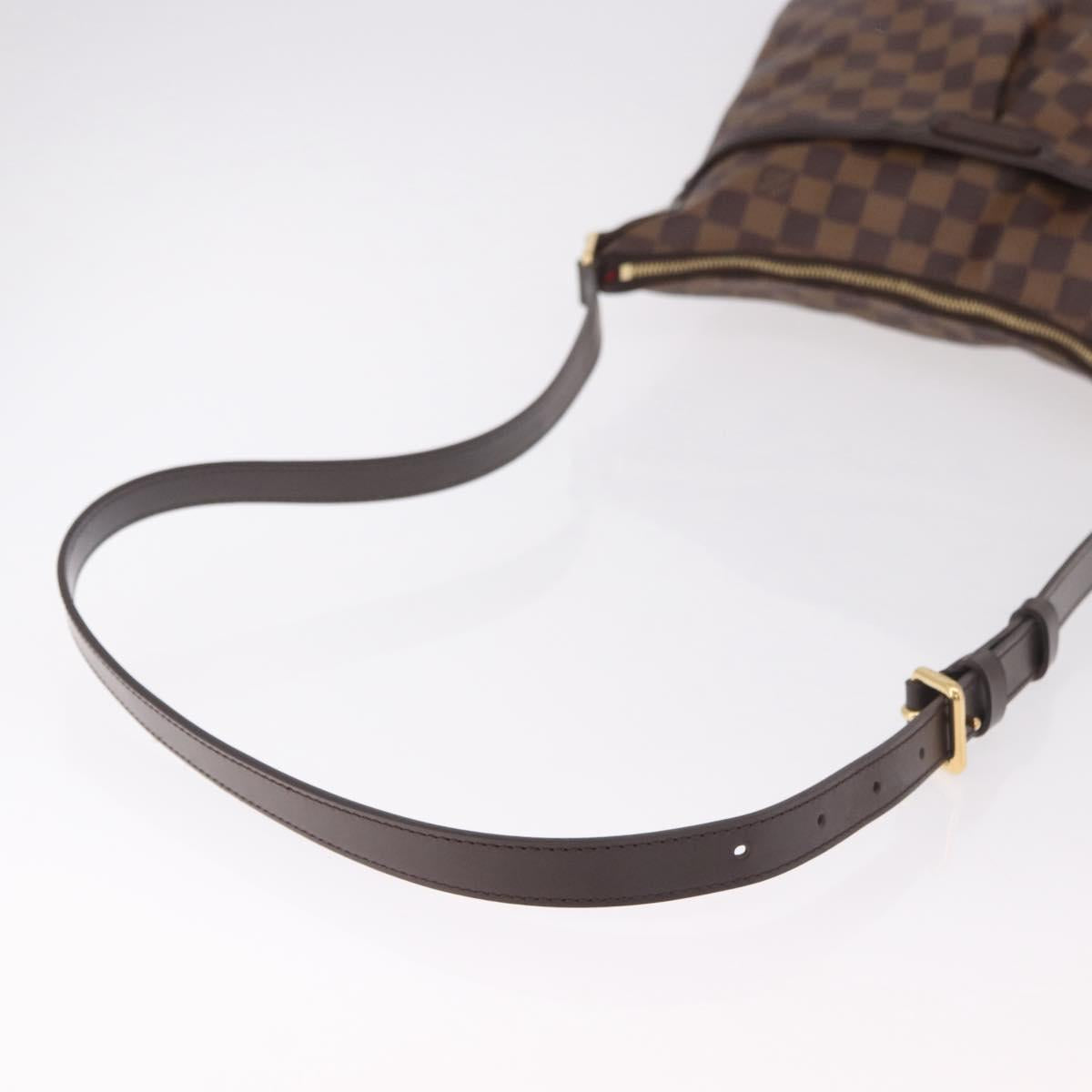 LOUIS VUITTON Damier Ebene Bloomsbury PM Shoulder Bag N42251 LV Auth am11954V