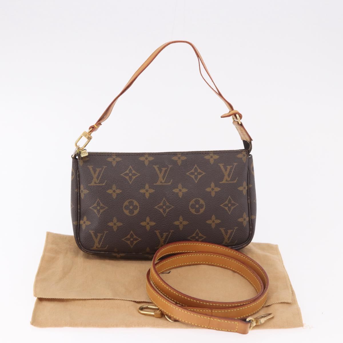 LOUIS VUITTON Monogram Pochette Accessoires Accessory Pouch M51980 Auth am11977A