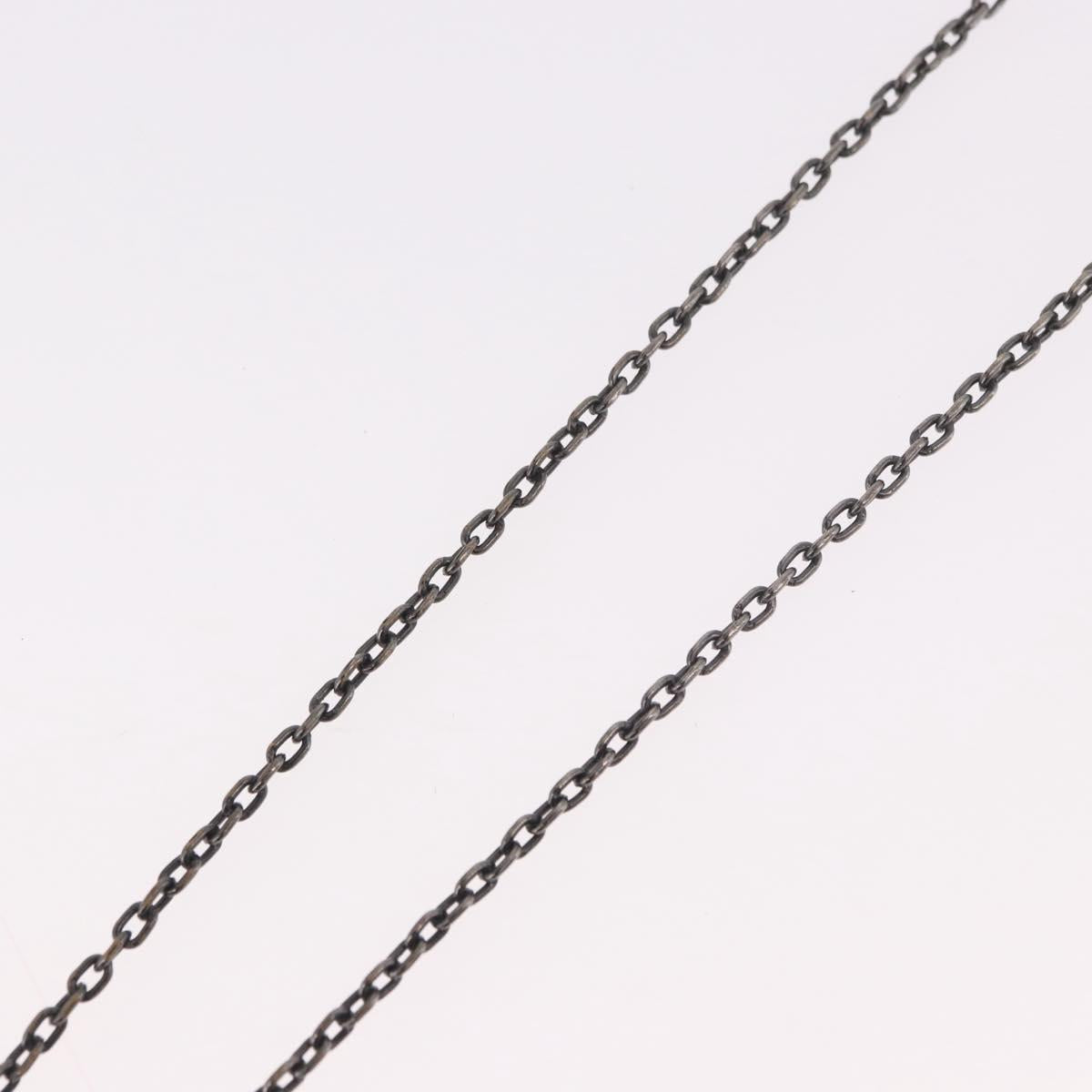 LOUIS VUITTON Necklace metal Silver M00317 LV Auth am11978A