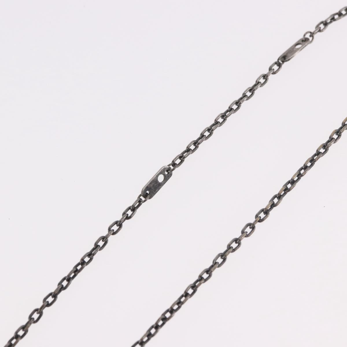 LOUIS VUITTON Necklace metal Silver M00317 LV Auth am11978A