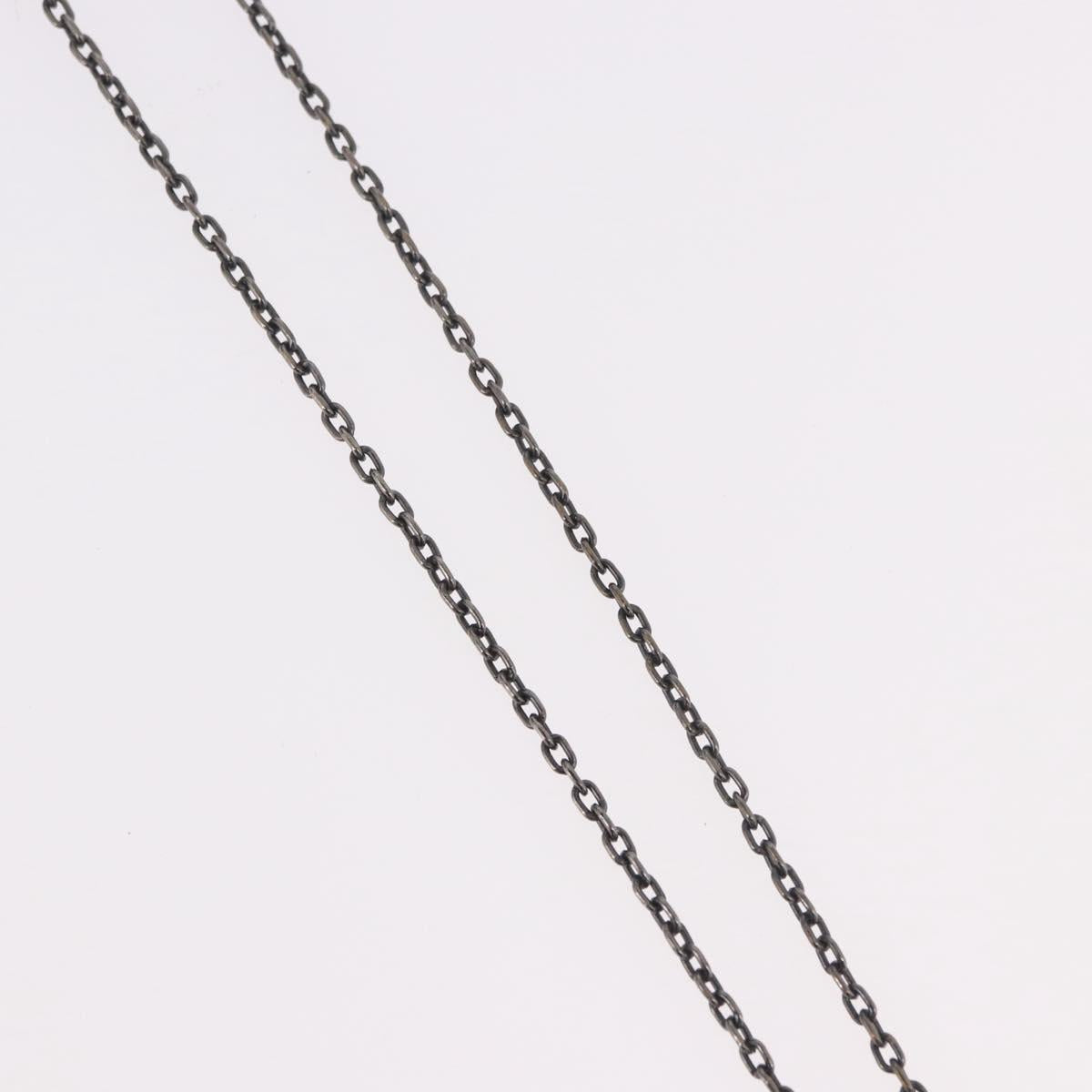 LOUIS VUITTON Necklace metal Silver M00317 LV Auth am11978A