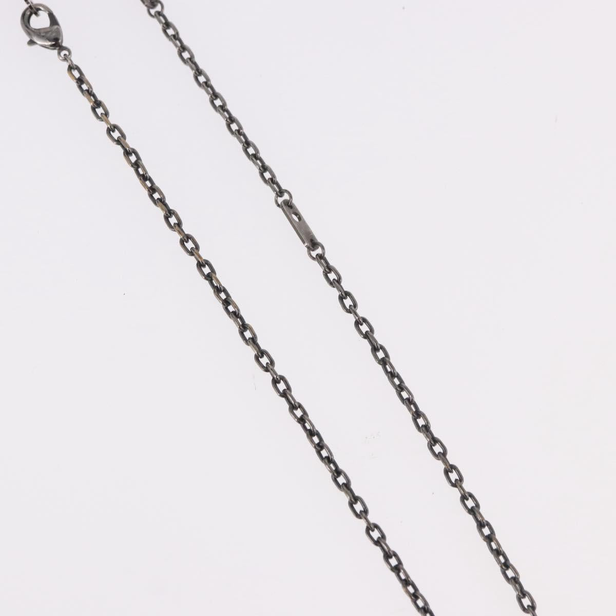 LOUIS VUITTON Necklace metal Silver M00317 LV Auth am11978A