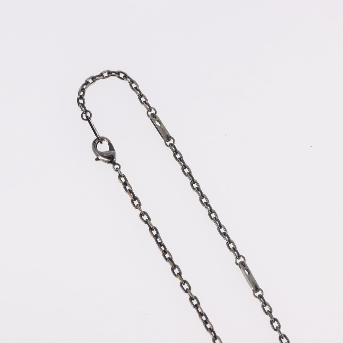 LOUIS VUITTON Necklace metal Silver M00317 LV Auth am11978A